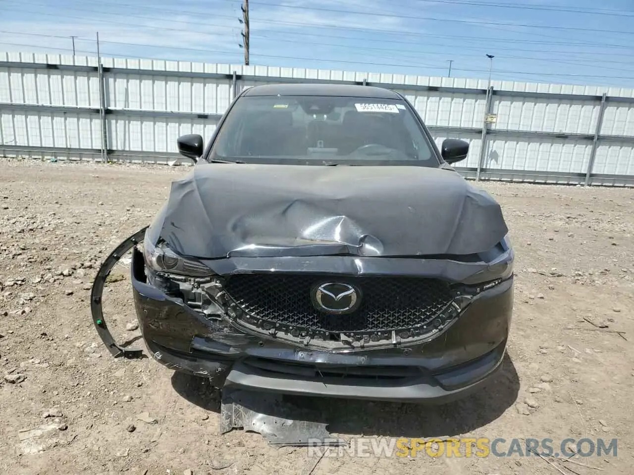 5 Photograph of a damaged car JM3KFBEY1K0584887 MAZDA CX-5 2019