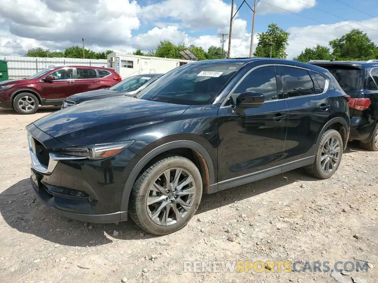 1 Photograph of a damaged car JM3KFBEY2K0678373 MAZDA CX-5 2019