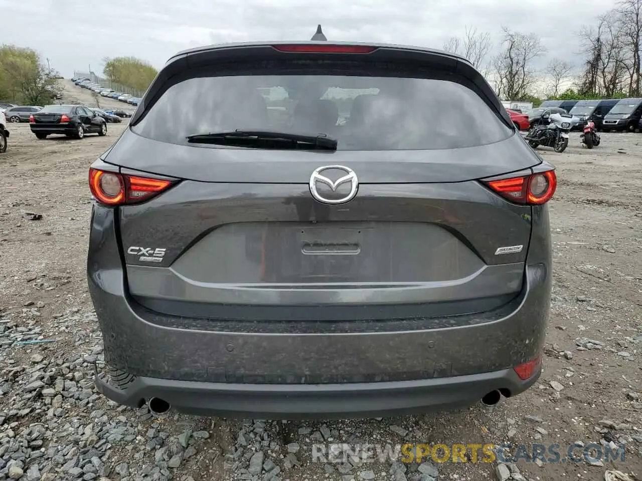 6 Photograph of a damaged car JM3KFBEY3K0521581 MAZDA CX-5 2019