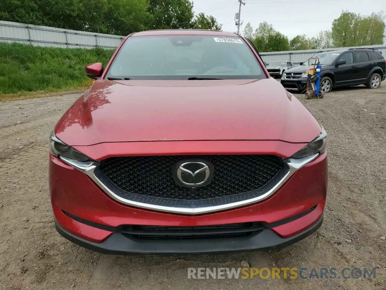 5 Photograph of a damaged car JM3KFBEY3K0578637 MAZDA CX-5 2019