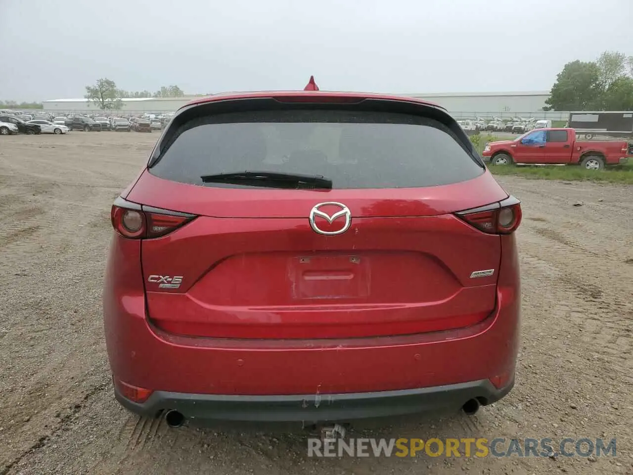 6 Photograph of a damaged car JM3KFBEY3K0578637 MAZDA CX-5 2019