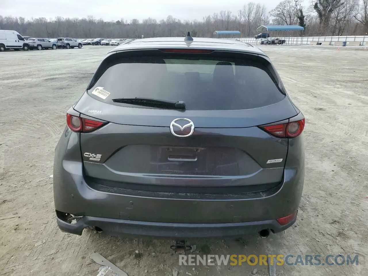 6 Photograph of a damaged car JM3KFBEY3K0609305 MAZDA CX-5 2019