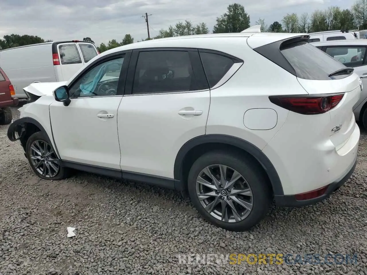 2 Photograph of a damaged car JM3KFBEY4K0592854 MAZDA CX-5 2019