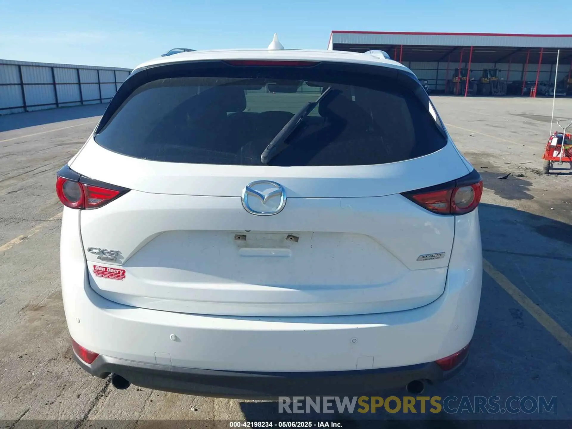 16 Photograph of a damaged car JM3KFBEY5K0650616 MAZDA CX-5 2019