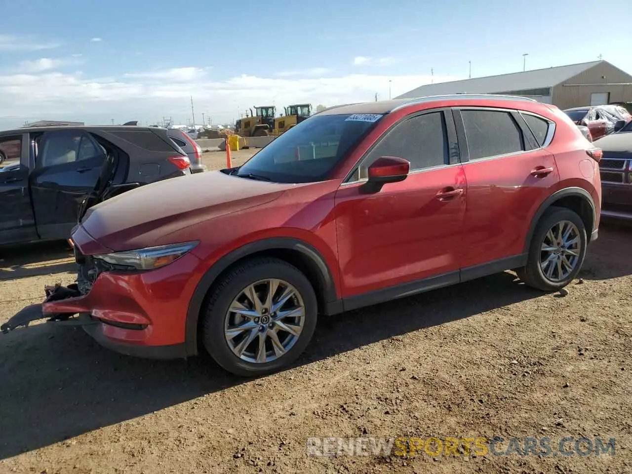 1 Photograph of a damaged car JM3KFBEY6K0576011 MAZDA CX-5 2019