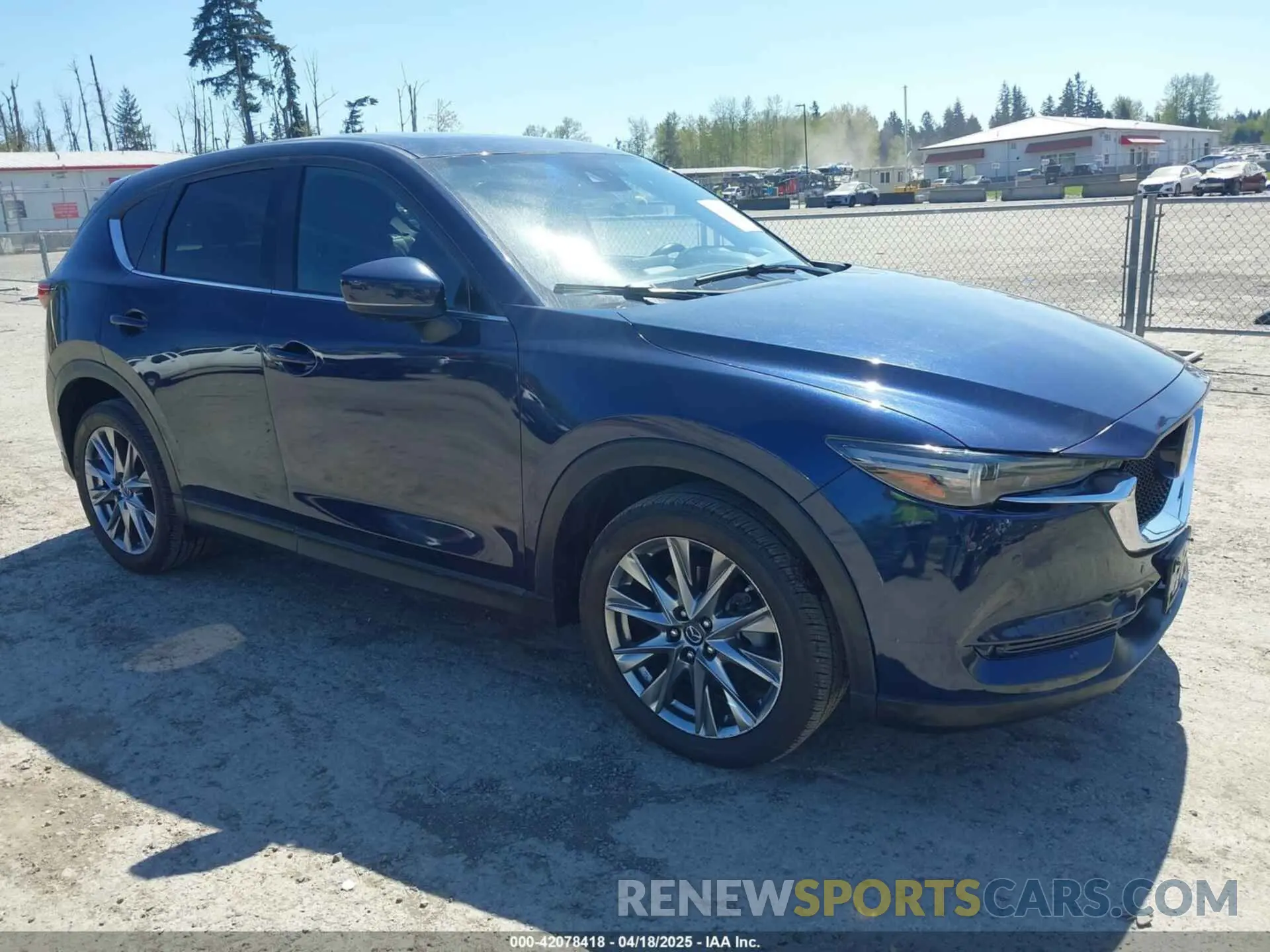 1 Photograph of a damaged car JM3KFBEY7K0589236 MAZDA CX-5 2019