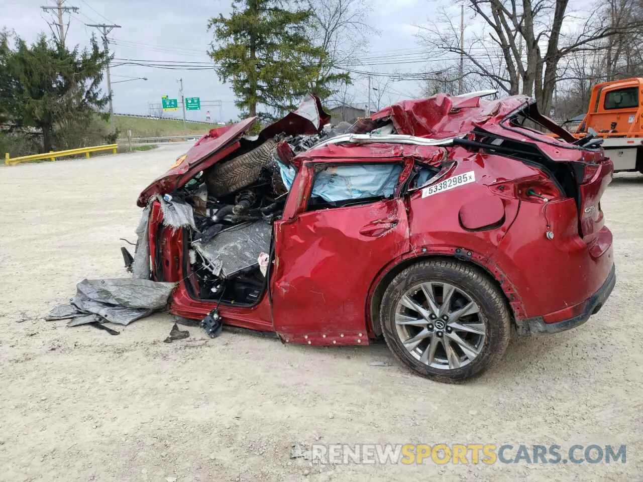 2 Photograph of a damaged car JM3KFBEY8K0525626 MAZDA CX-5 2019