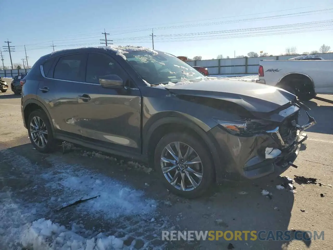 4 Photograph of a damaged car JM3KFBEY9K0536389 MAZDA CX-5 2019