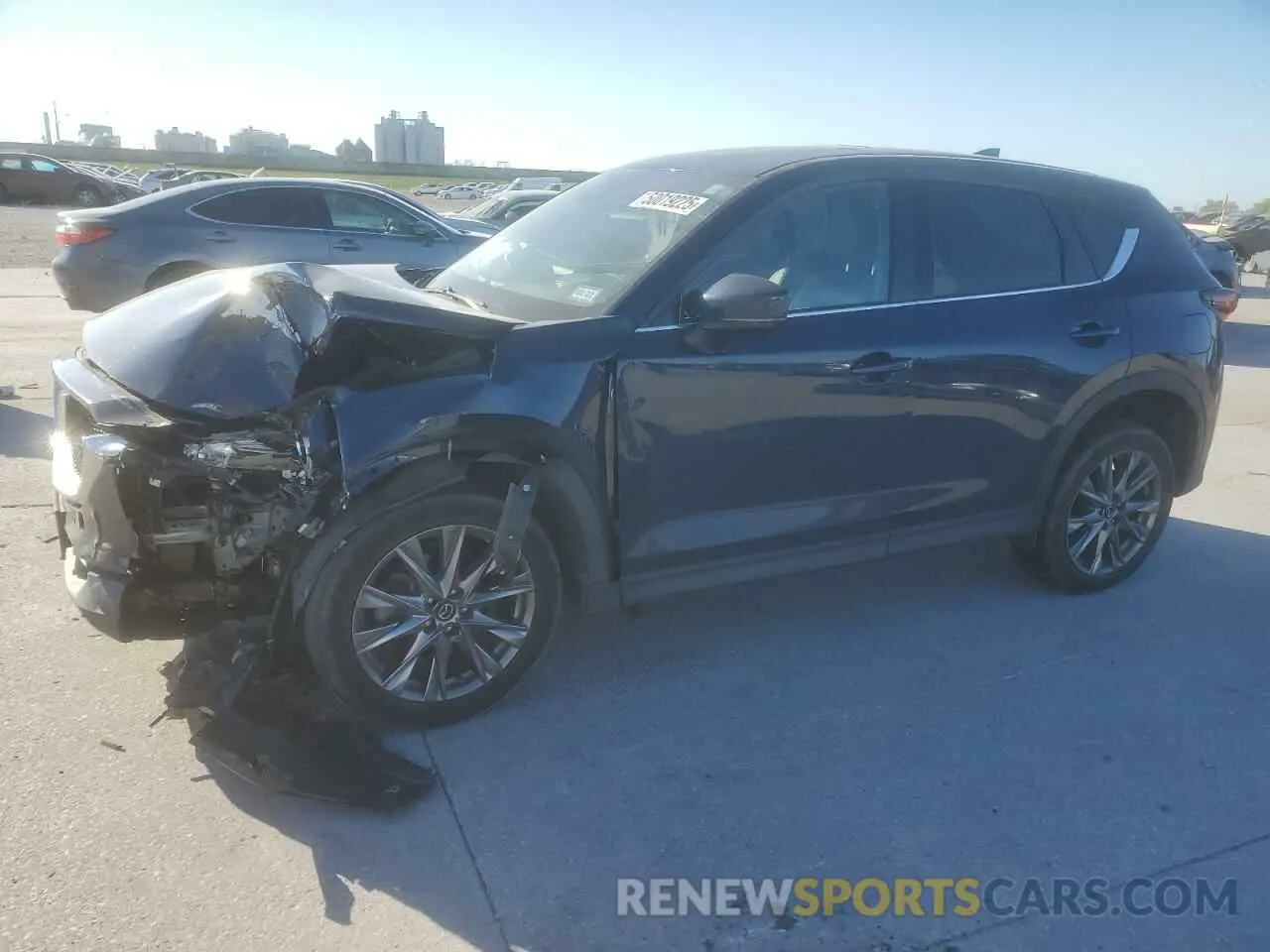 1 Photograph of a damaged car JM3KFBEY9K0644365 MAZDA CX-5 2019
