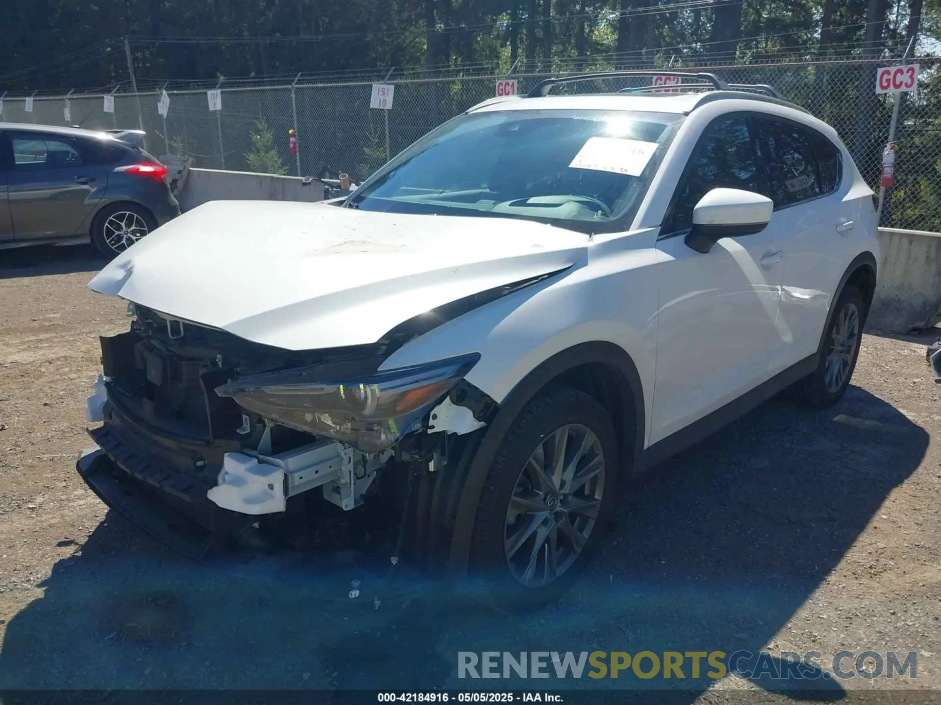2 Photograph of a damaged car JM3KFBEYXK0578747 MAZDA CX-5 2019