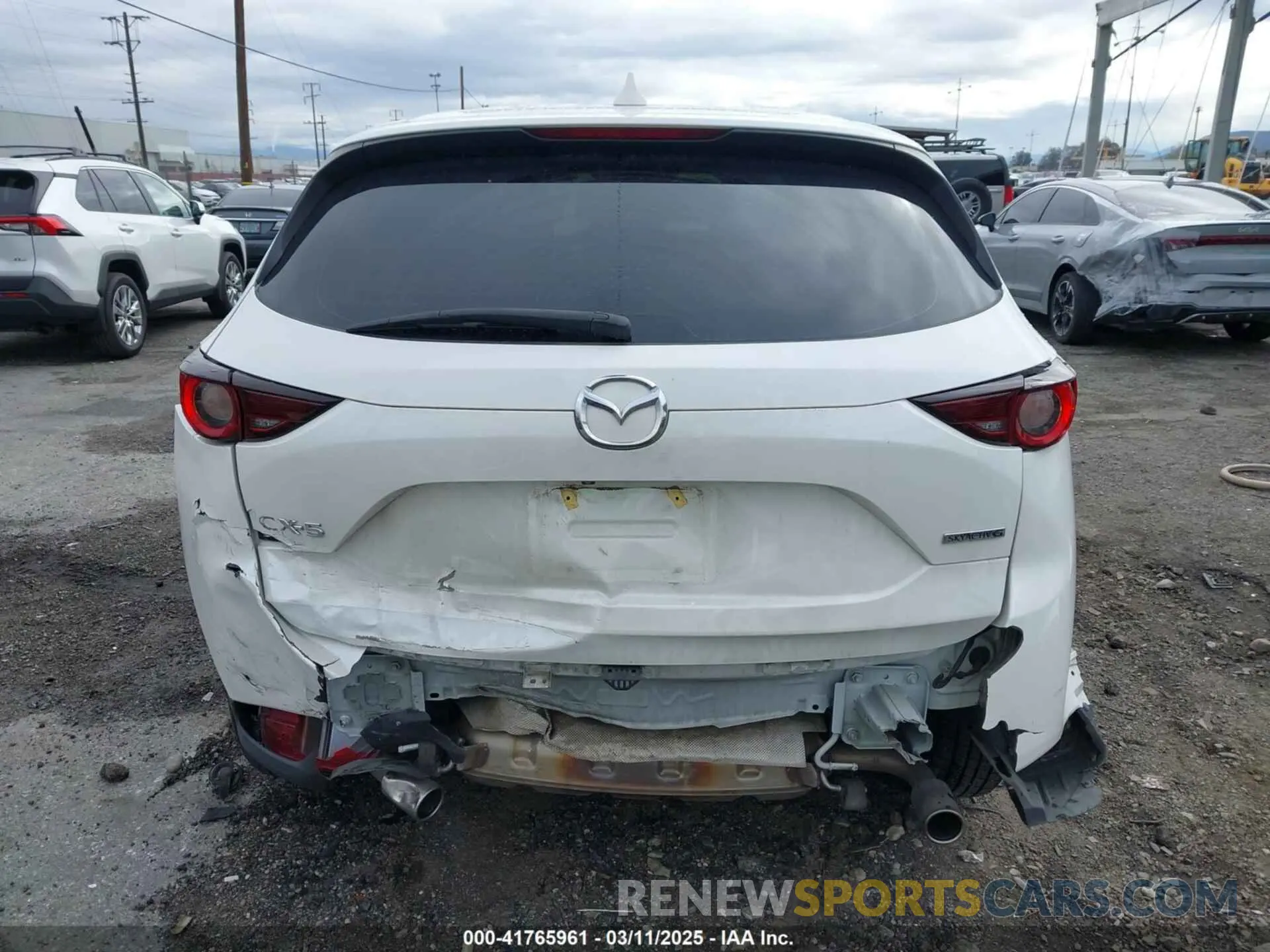 6 Photograph of a damaged car JM3KFABM1L0754663 MAZDA CX-5 2020