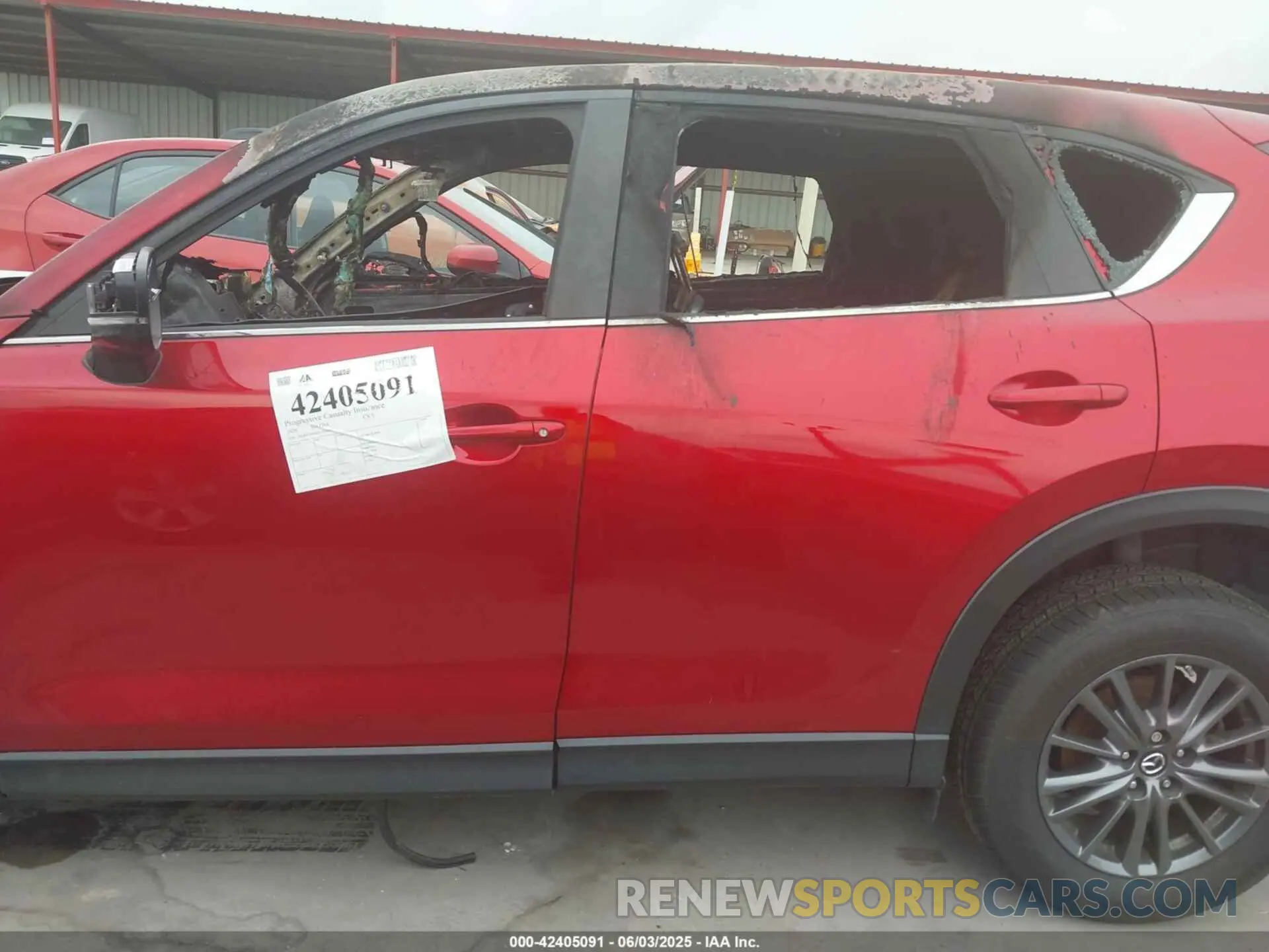 13 Photograph of a damaged car JM3KFABM3L0796851 MAZDA CX-5 2020