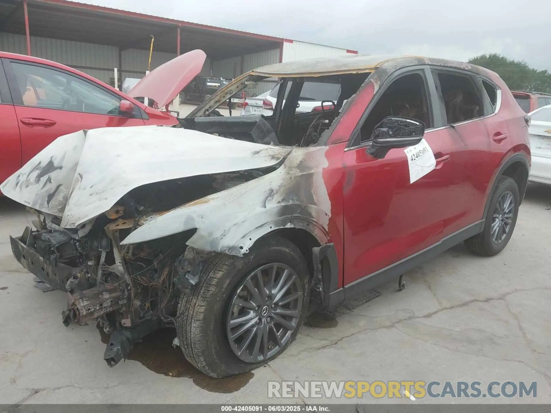 2 Photograph of a damaged car JM3KFABM3L0796851 MAZDA CX-5 2020