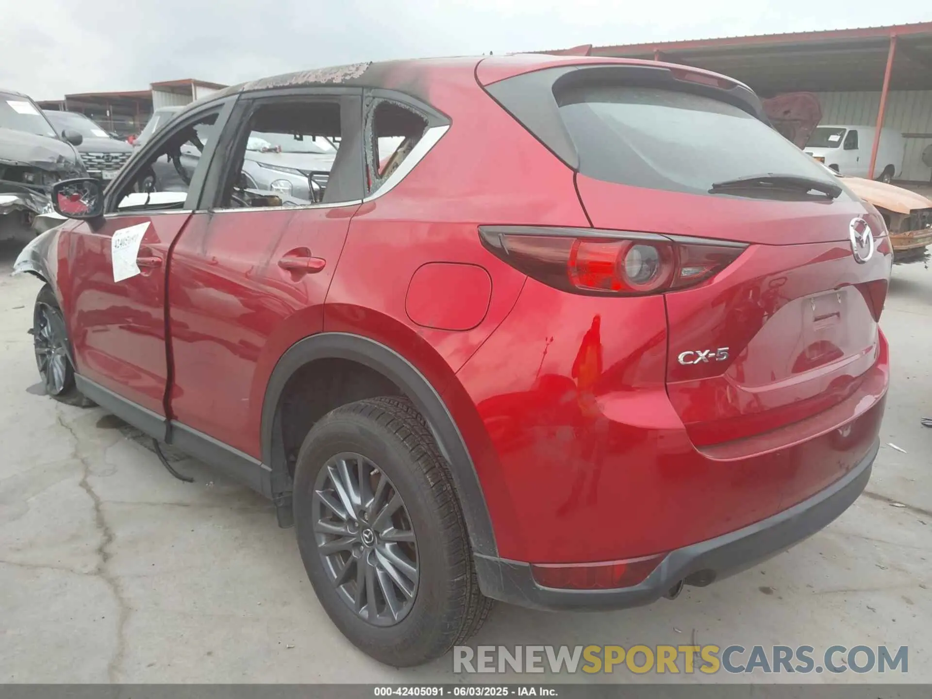 3 Photograph of a damaged car JM3KFABM3L0796851 MAZDA CX-5 2020