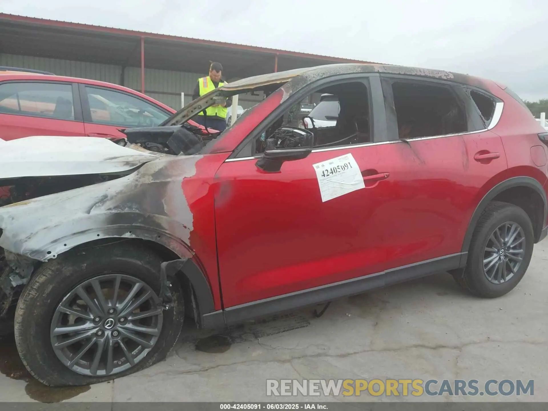 6 Photograph of a damaged car JM3KFABM3L0796851 MAZDA CX-5 2020