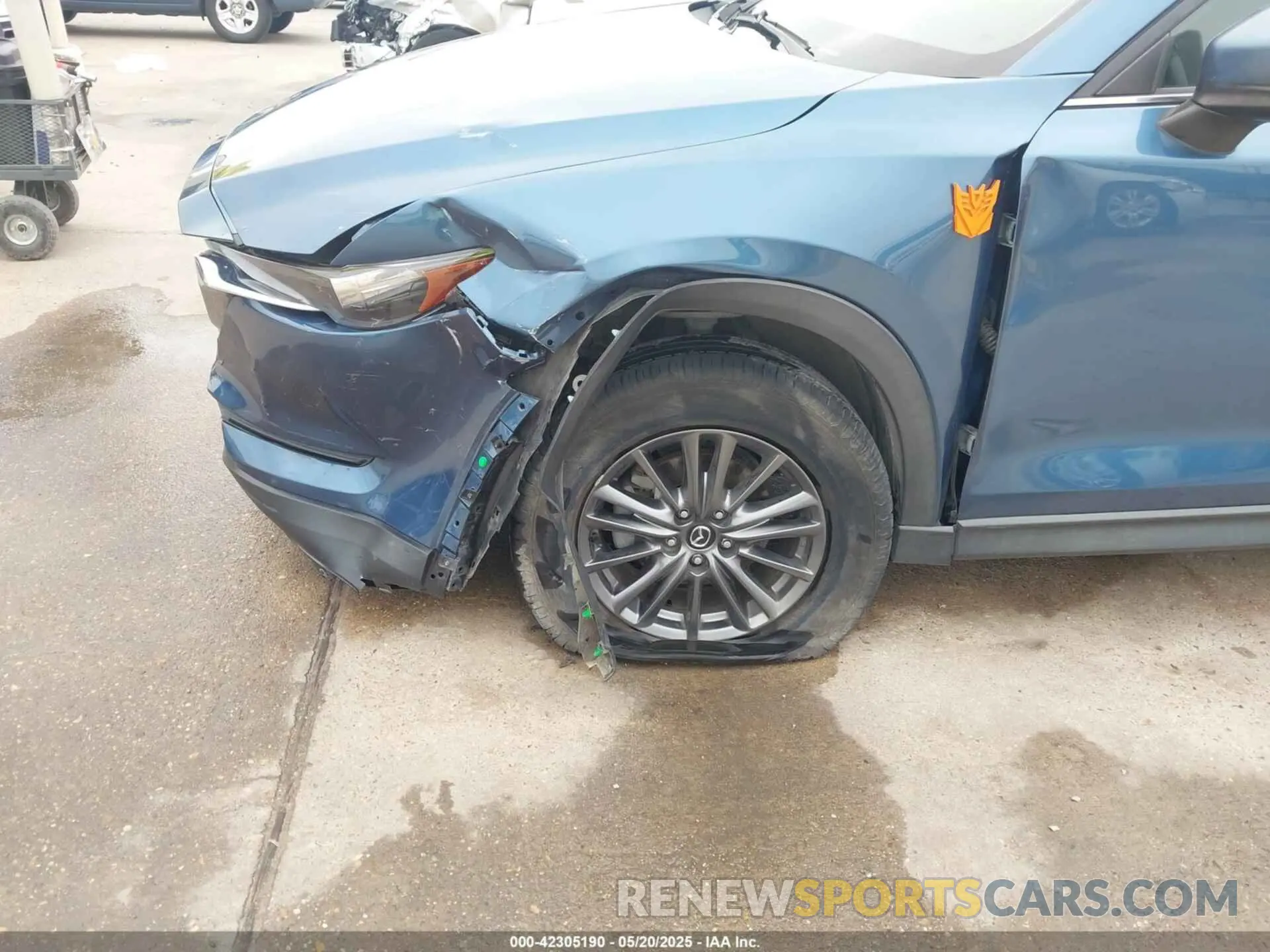 6 Photograph of a damaged car JM3KFABM4L0859634 MAZDA CX-5 2020
