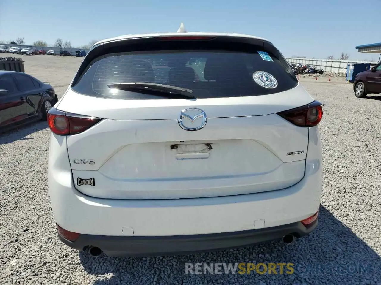 6 Photograph of a damaged car JM3KFABM6L0728740 MAZDA CX-5 2020