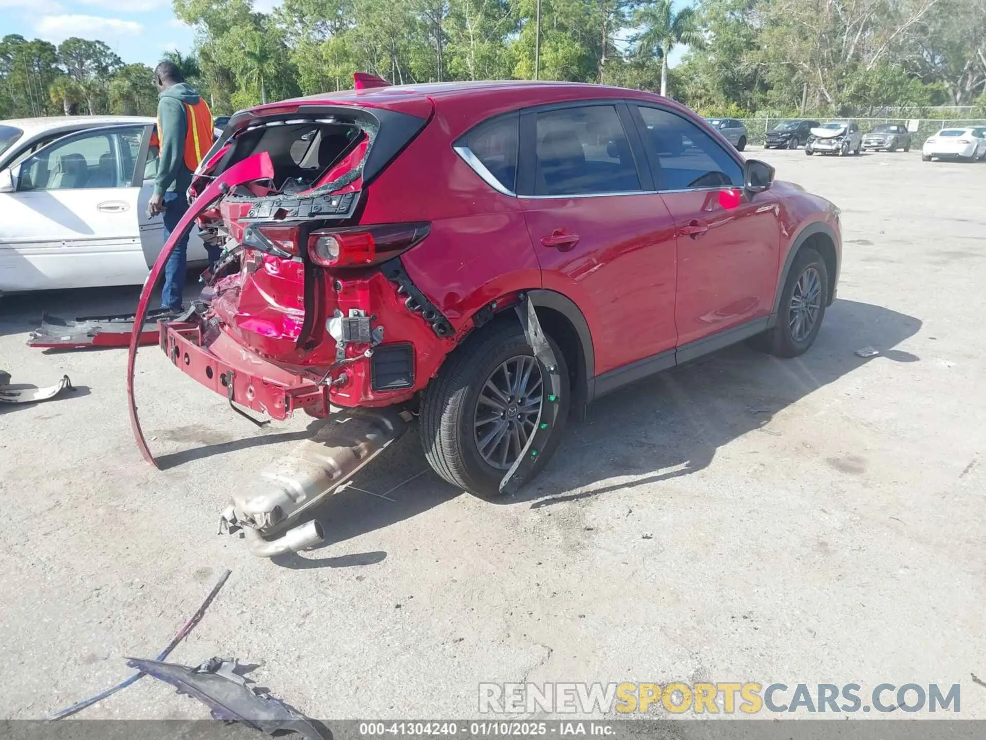 4 Photograph of a damaged car JM3KFABM7L1819493 MAZDA CX-5 2020