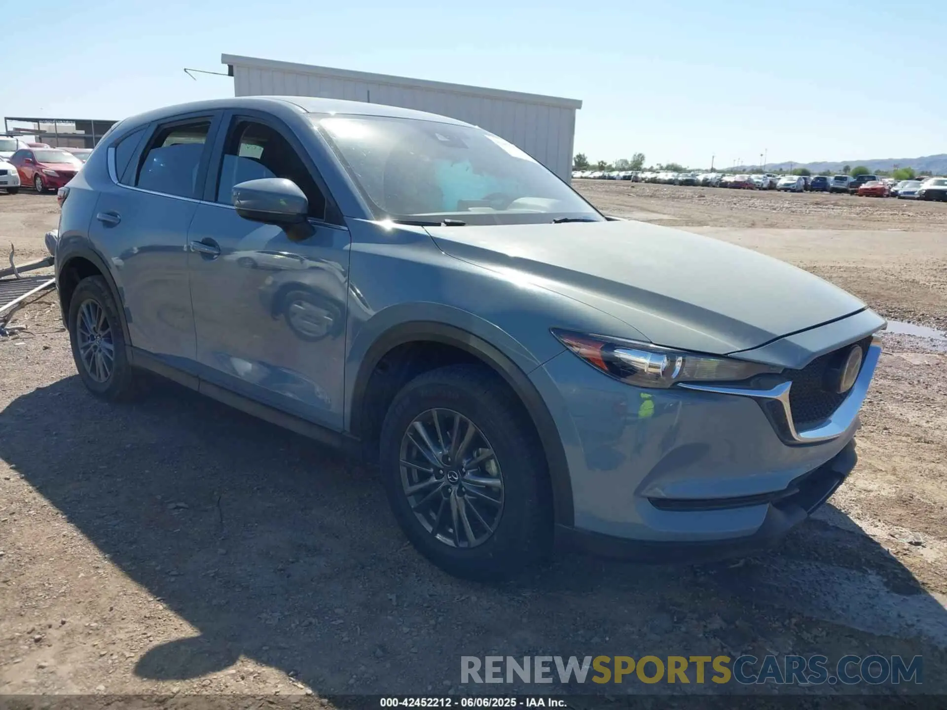 1 Photograph of a damaged car JM3KFABM8L0855392 MAZDA CX-5 2020