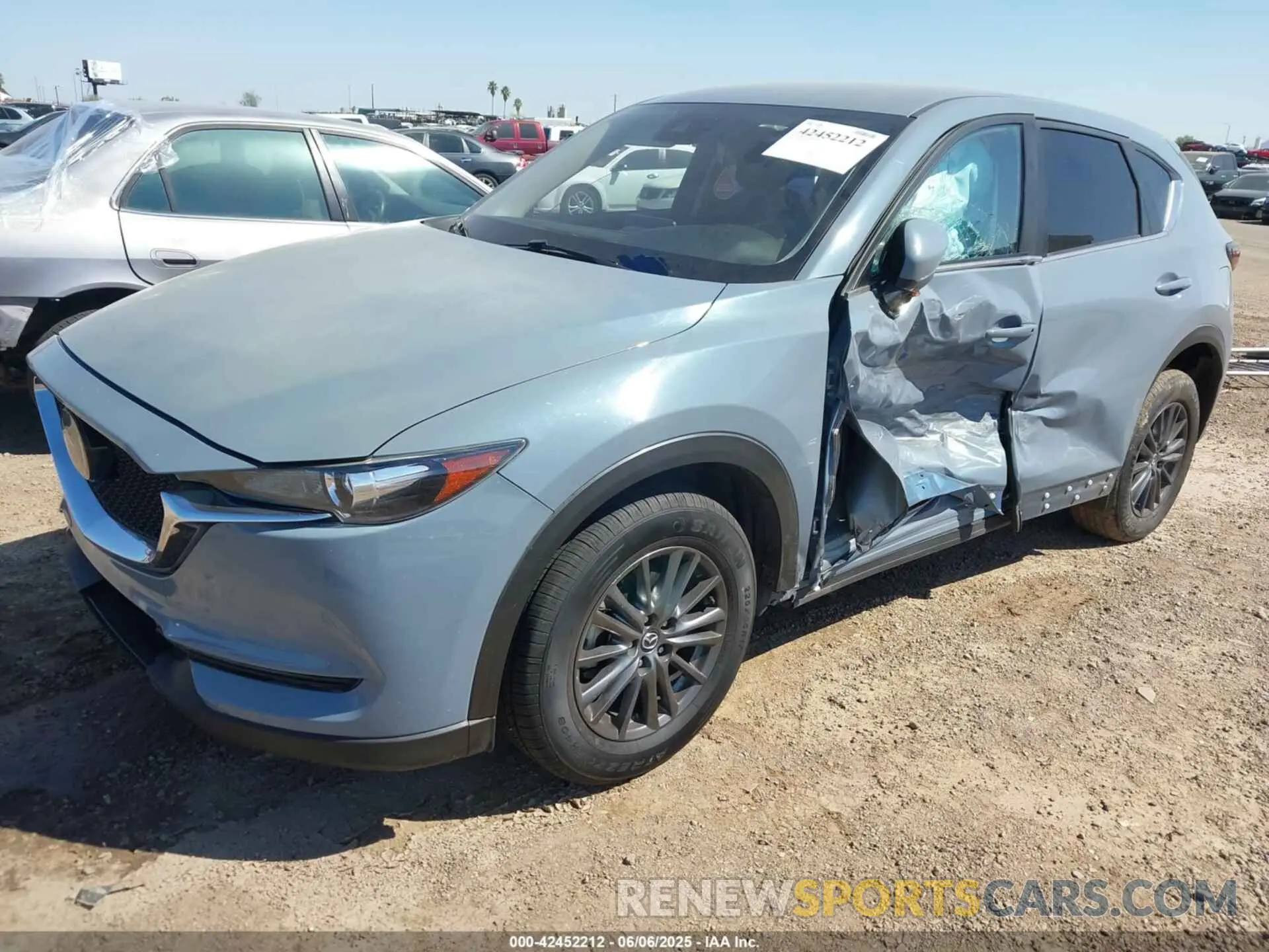 2 Photograph of a damaged car JM3KFABM8L0855392 MAZDA CX-5 2020