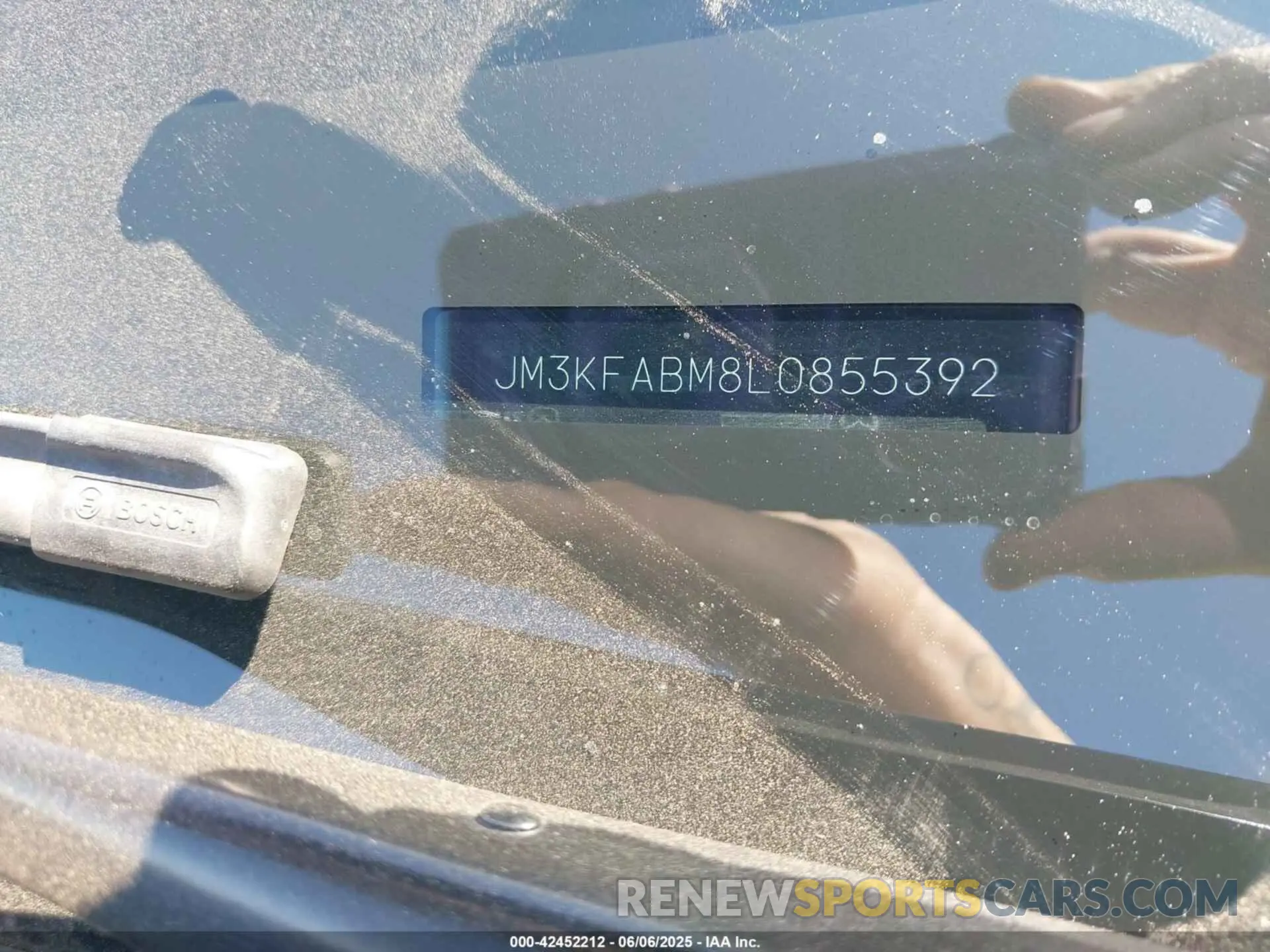 9 Photograph of a damaged car JM3KFABM8L0855392 MAZDA CX-5 2020