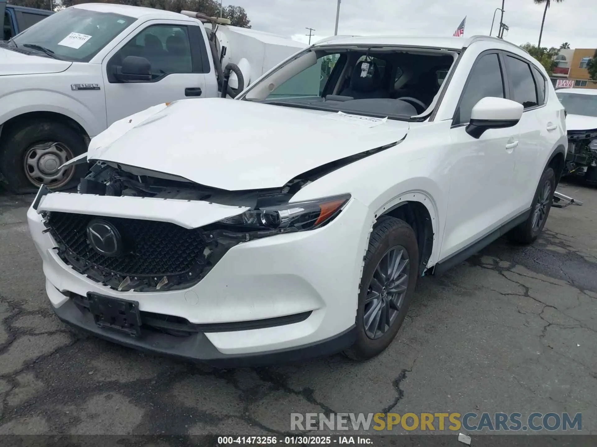 2 Photograph of a damaged car JM3KFACM0L0827178 MAZDA CX-5 2020