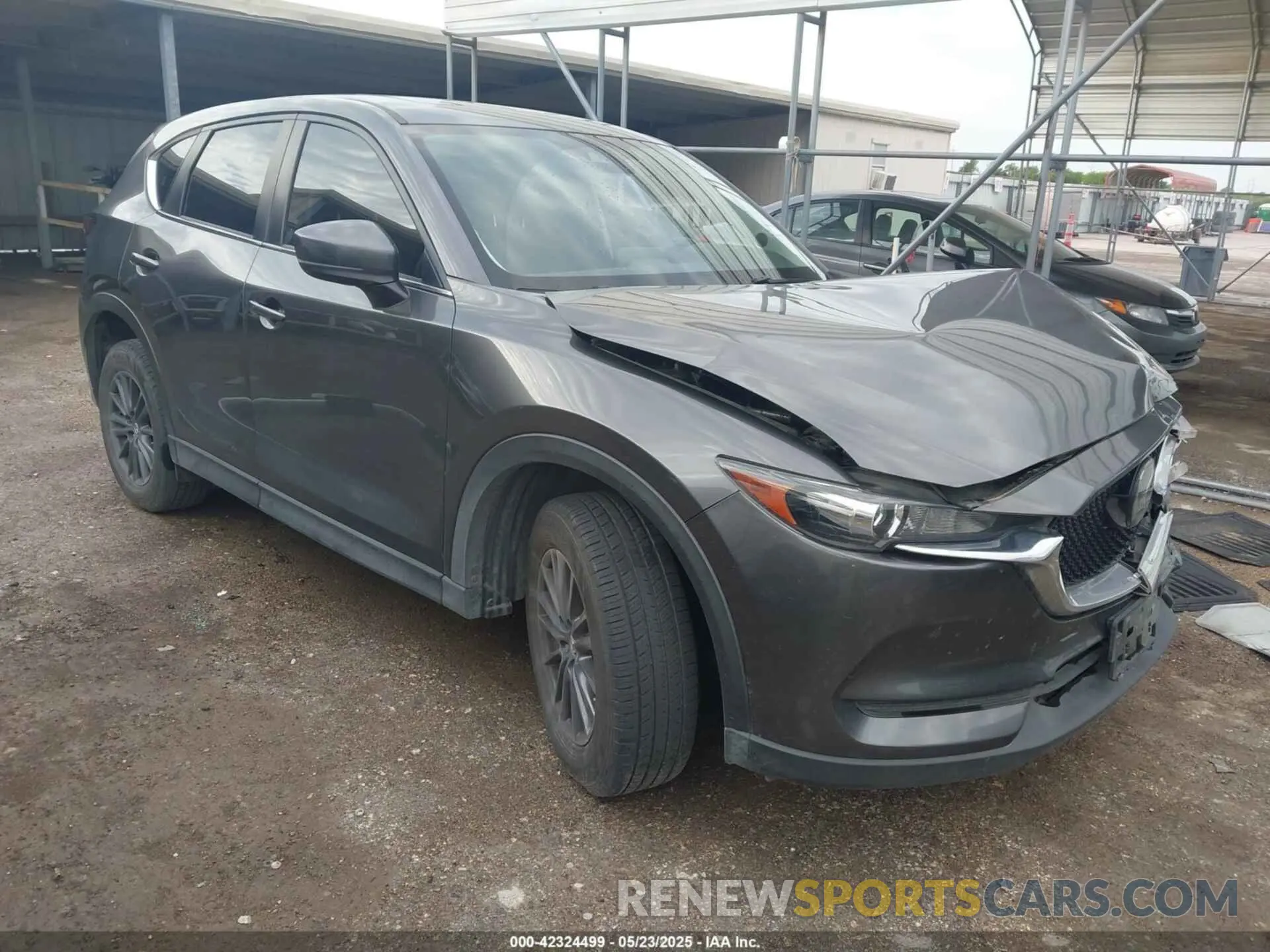 1 Photograph of a damaged car JM3KFACM1L1837714 MAZDA CX-5 2020