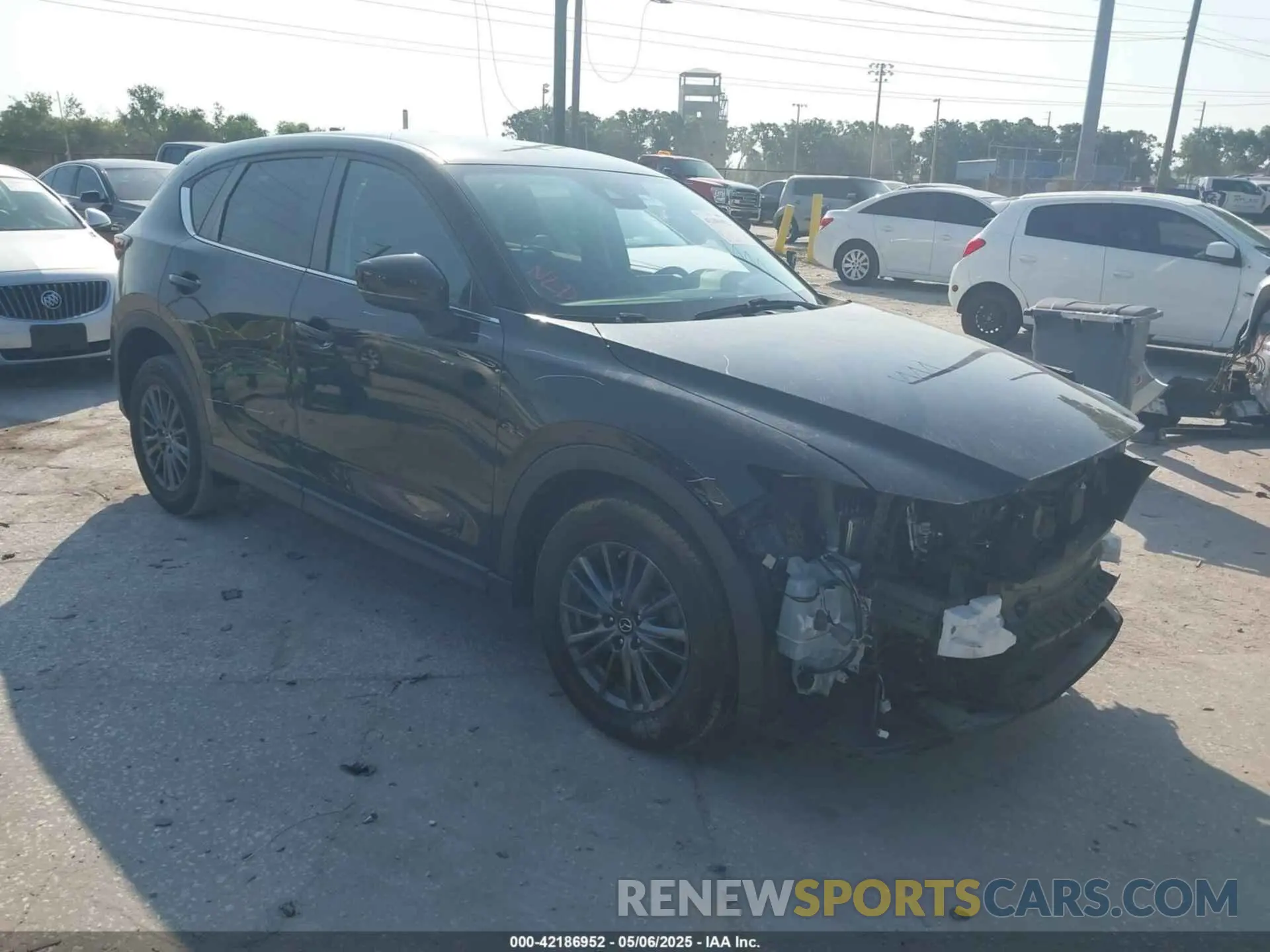 1 Photograph of a damaged car JM3KFACM2L0770241 MAZDA CX-5 2020
