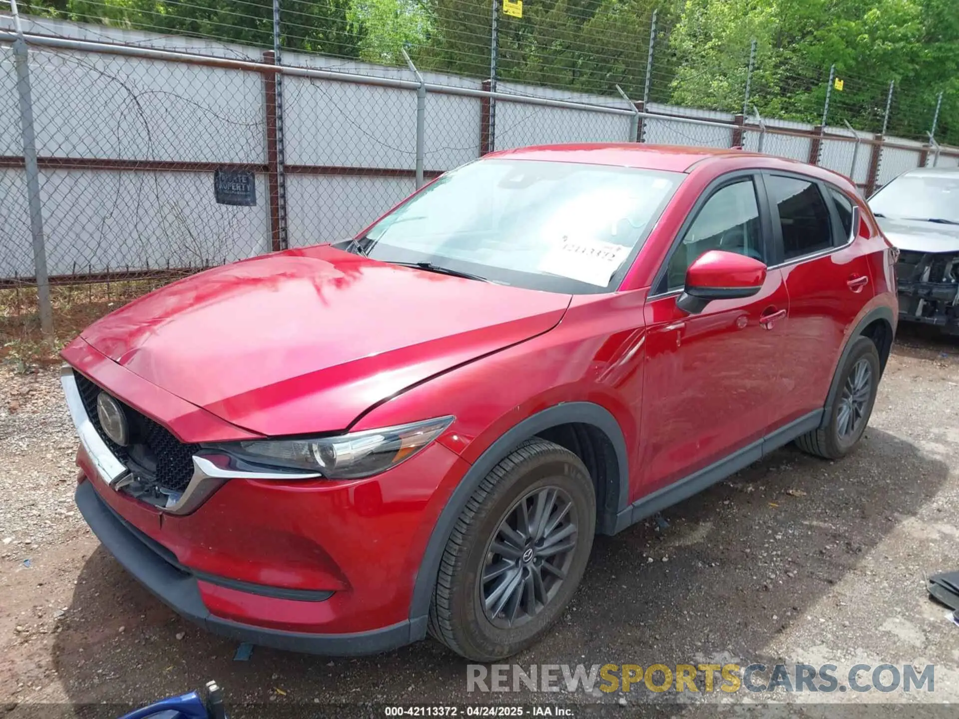 2 Photograph of a damaged car JM3KFACM2L0798640 MAZDA CX-5 2020