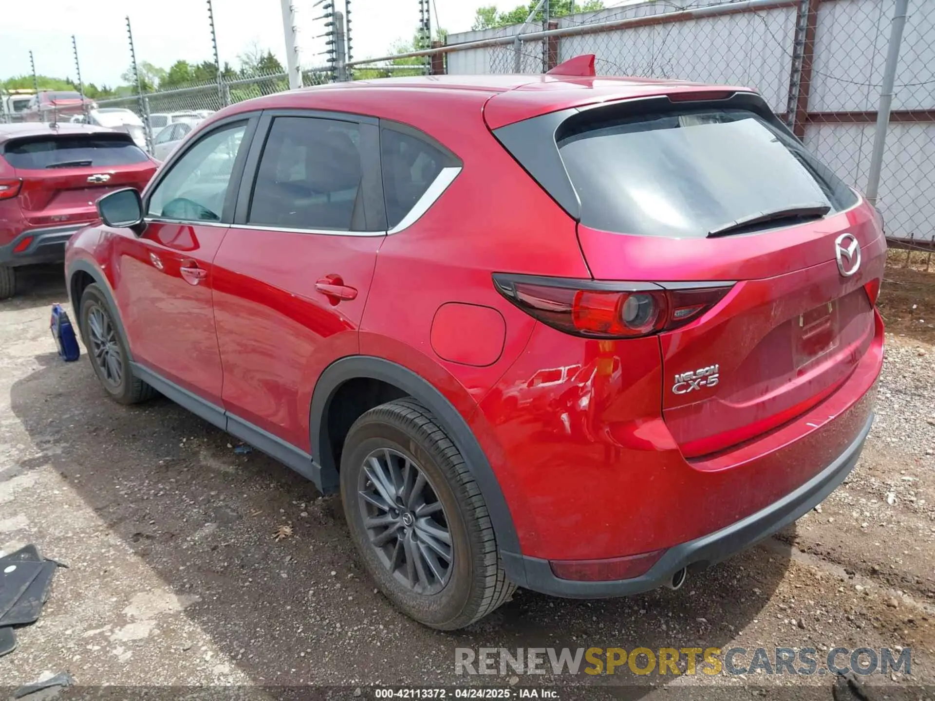 3 Photograph of a damaged car JM3KFACM2L0798640 MAZDA CX-5 2020