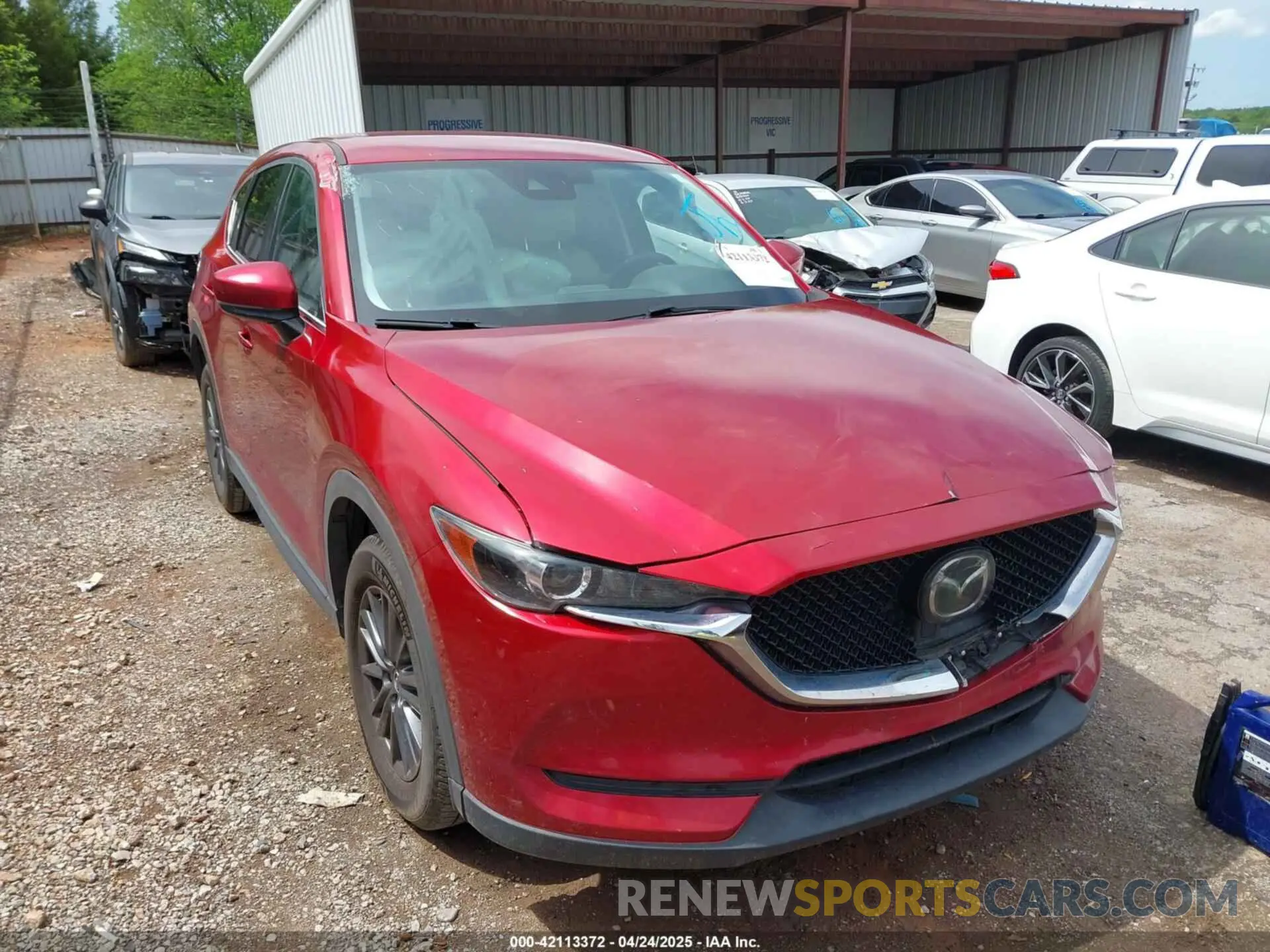 6 Photograph of a damaged car JM3KFACM2L0798640 MAZDA CX-5 2020