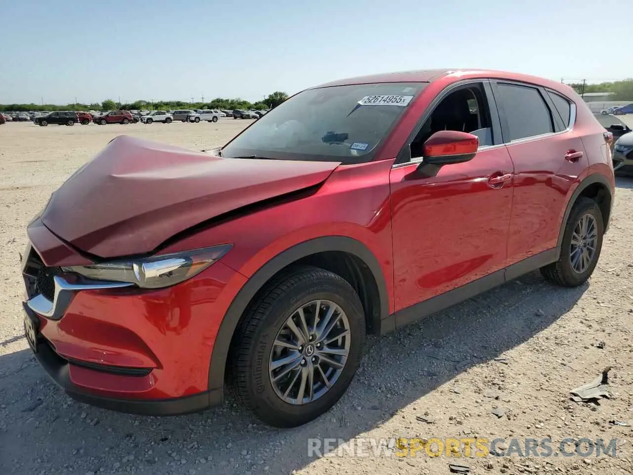 1 Photograph of a damaged car JM3KFACM2L1834417 MAZDA CX-5 2020