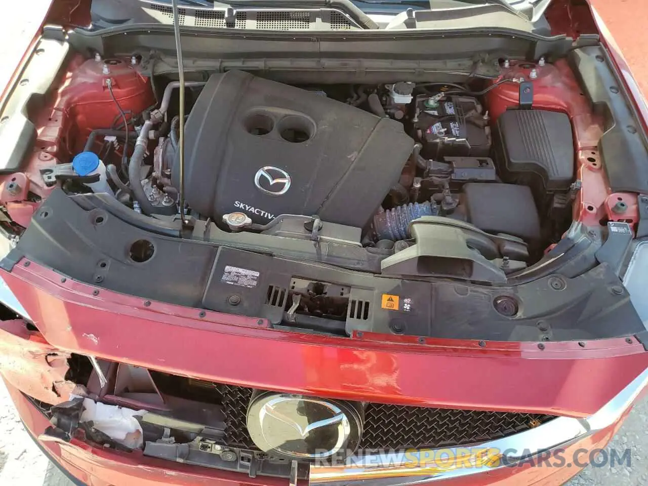 13 Photograph of a damaged car JM3KFACM2L1834417 MAZDA CX-5 2020