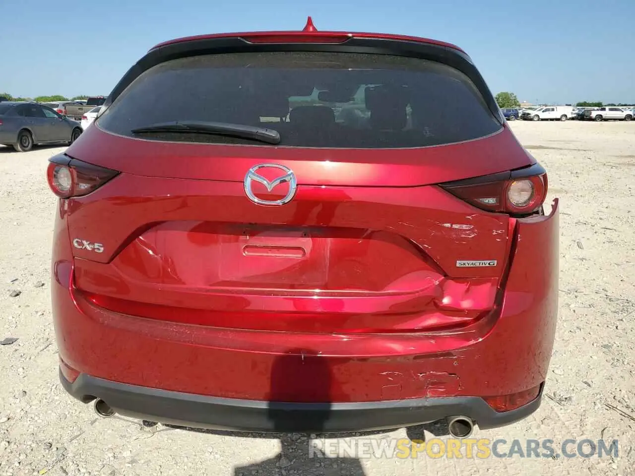 6 Photograph of a damaged car JM3KFACM2L1834417 MAZDA CX-5 2020