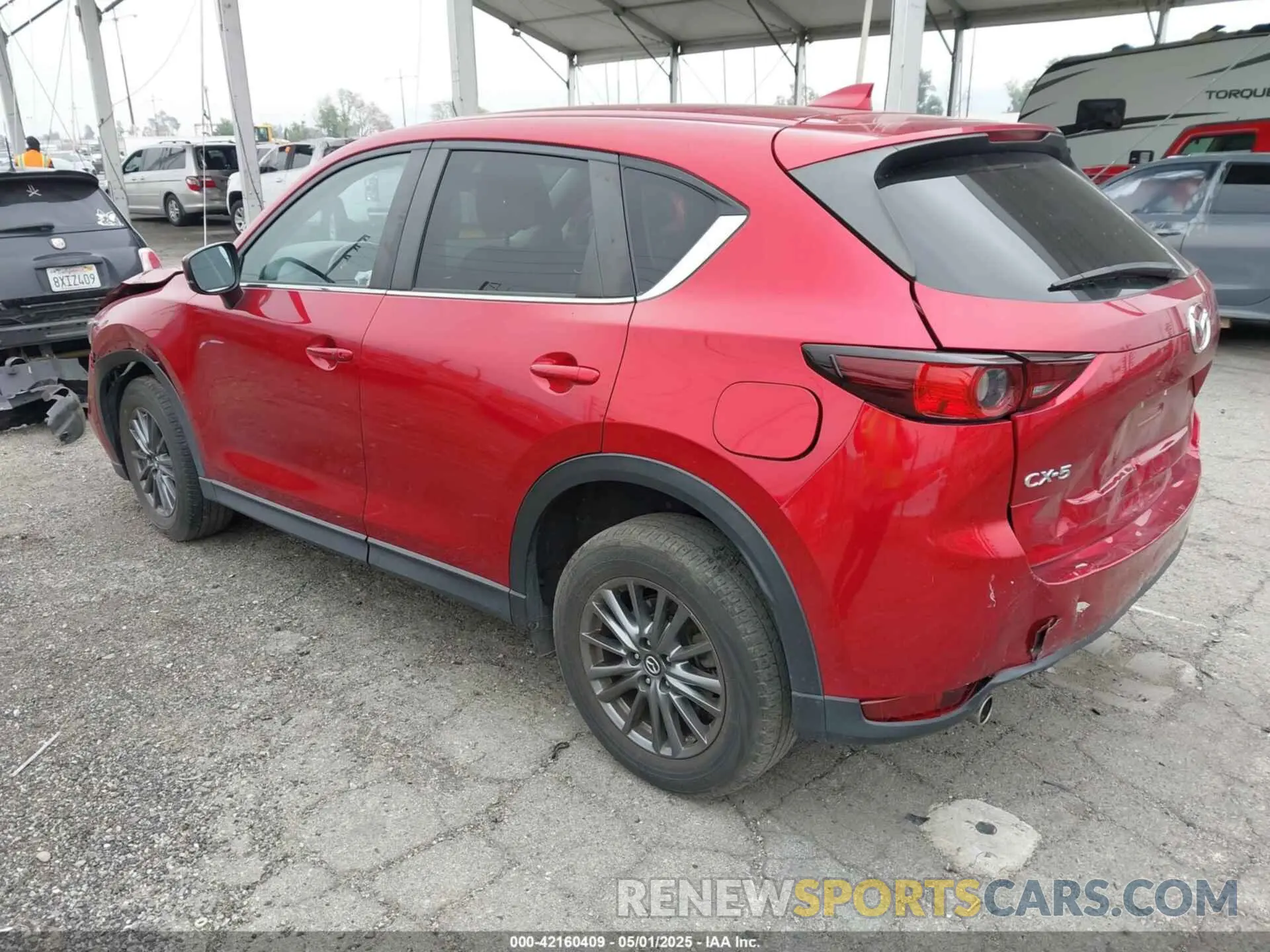 3 Photograph of a damaged car JM3KFACM3L0813131 MAZDA CX-5 2020