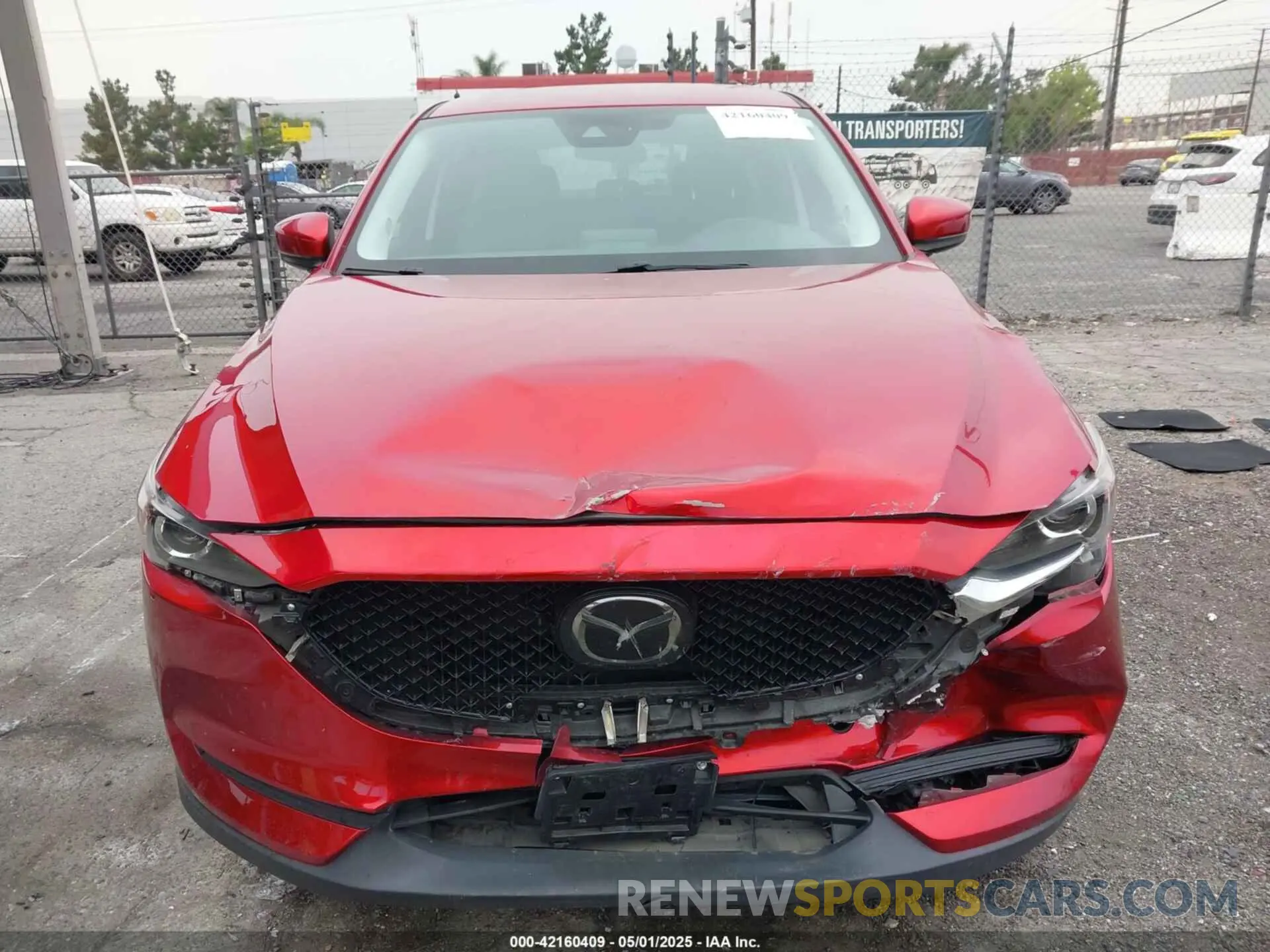 6 Photograph of a damaged car JM3KFACM3L0813131 MAZDA CX-5 2020