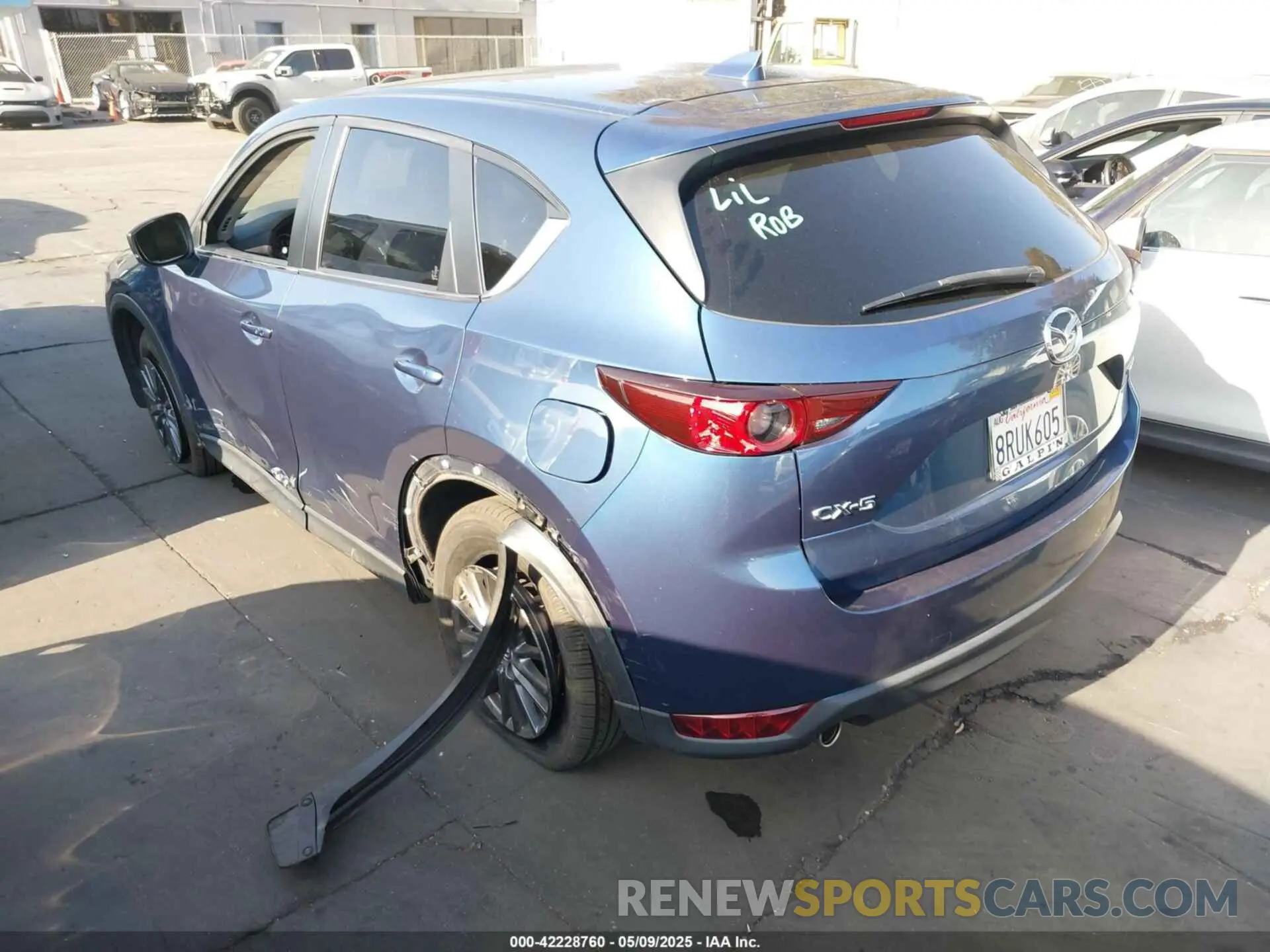 3 Photograph of a damaged car JM3KFACM4L1833432 MAZDA CX-5 2020
