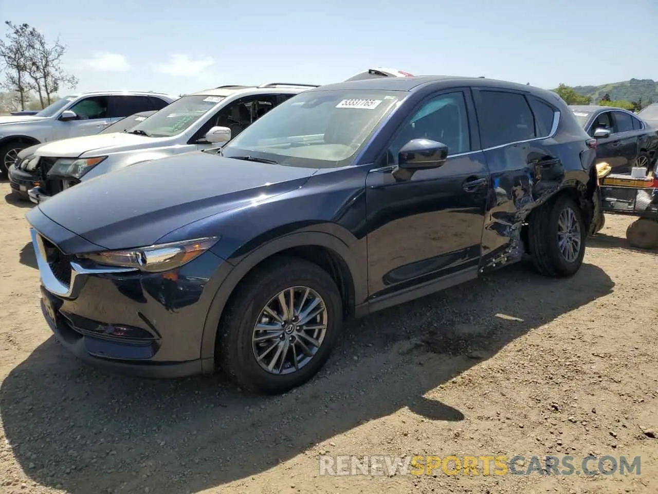 1 Photograph of a damaged car JM3KFACM5L0802650 MAZDA CX-5 2020