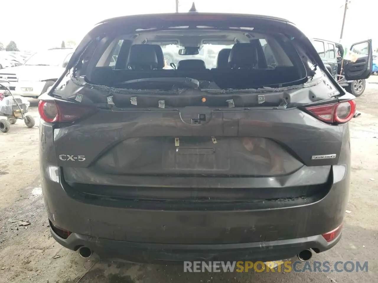 6 Photograph of a damaged car JM3KFACM6L0797748 MAZDA CX-5 2020