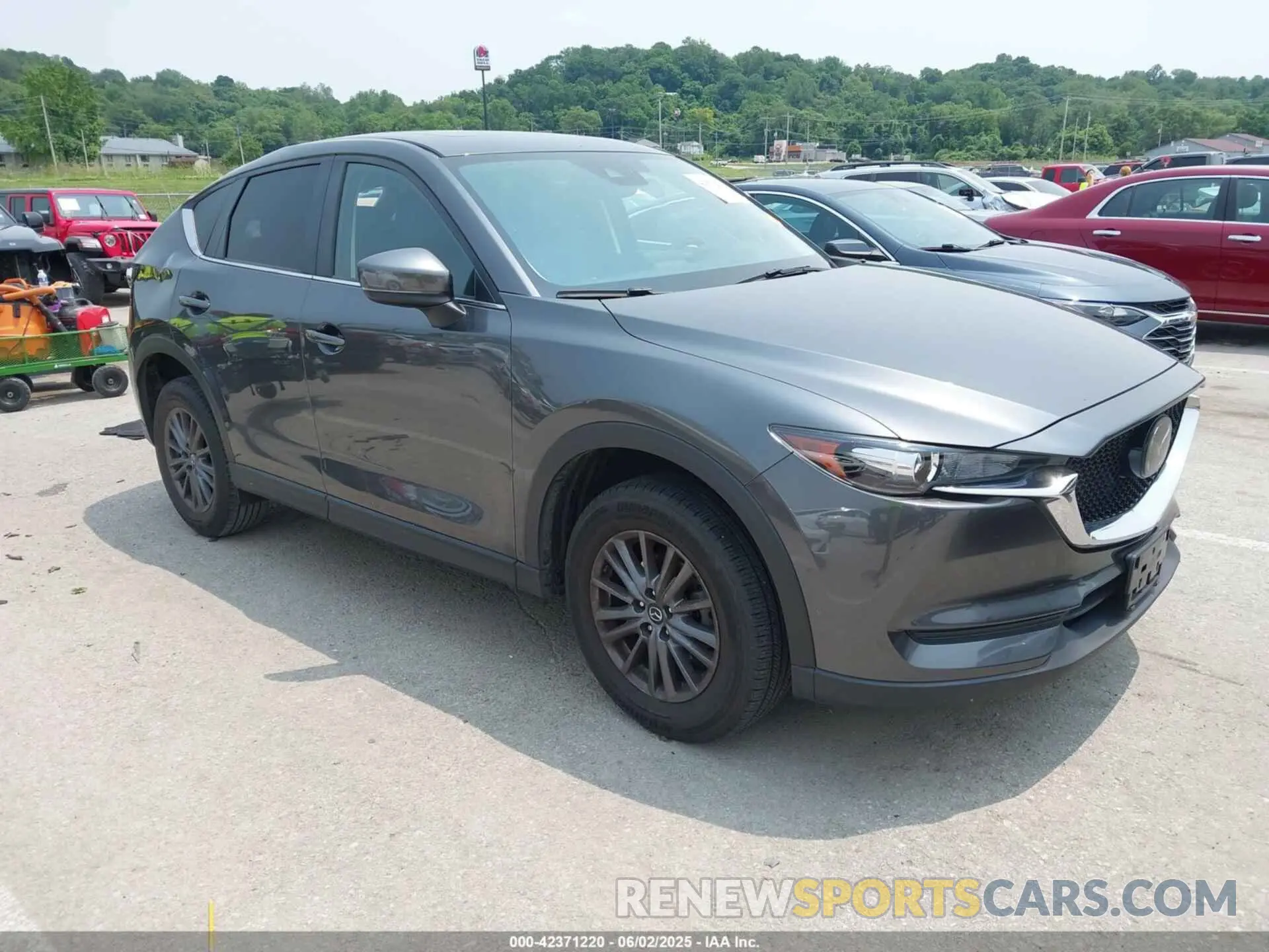 1 Photograph of a damaged car JM3KFACM6L0809624 MAZDA CX-5 2020