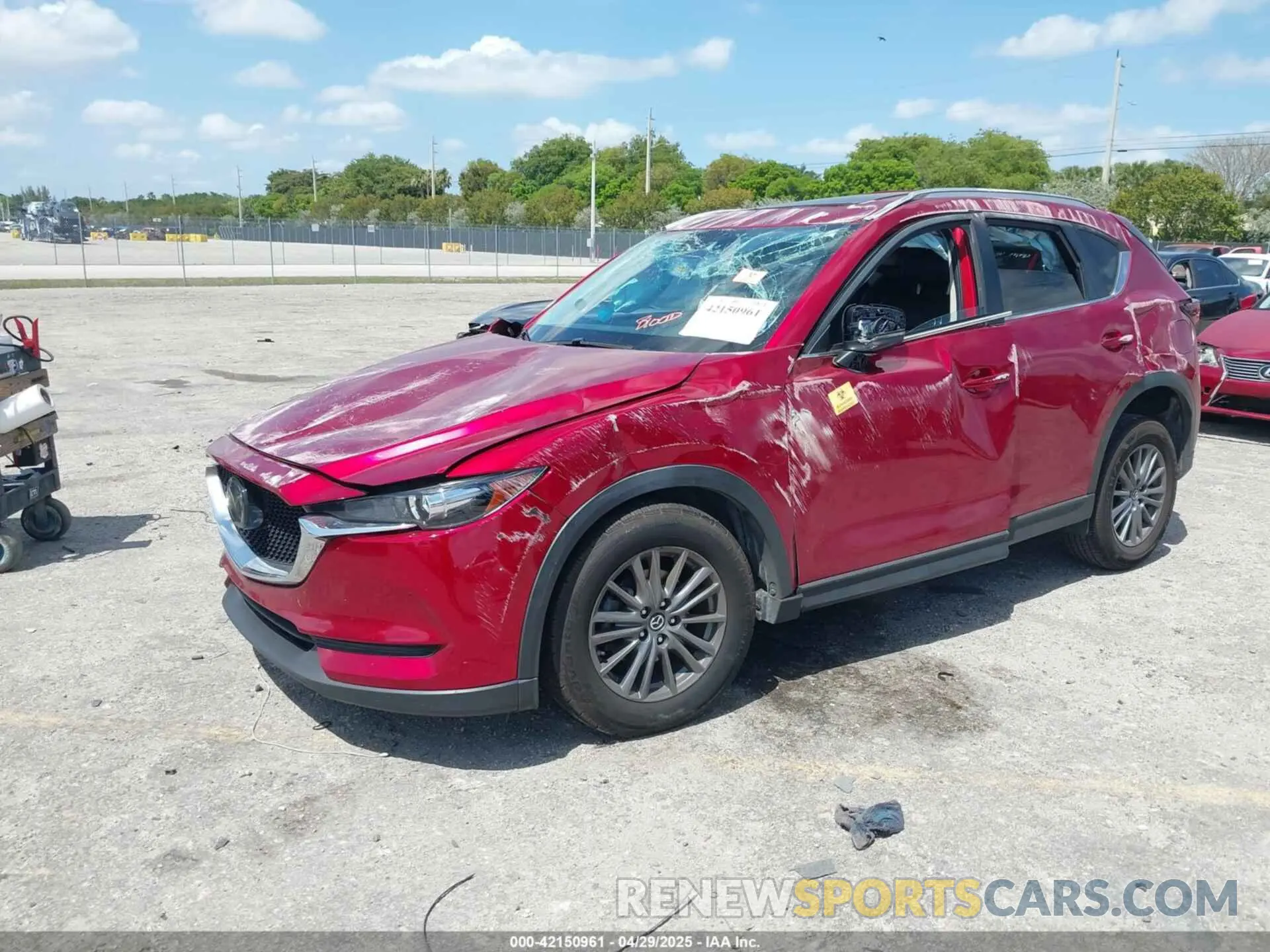 2 Photograph of a damaged car JM3KFACM6L1829642 MAZDA CX-5 2020