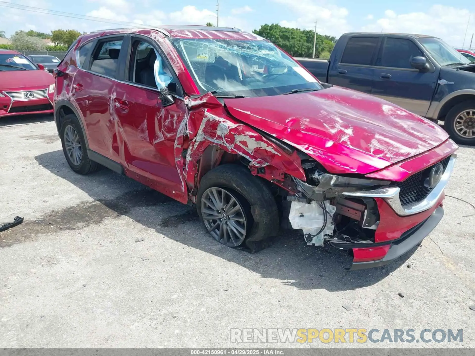 6 Photograph of a damaged car JM3KFACM6L1829642 MAZDA CX-5 2020