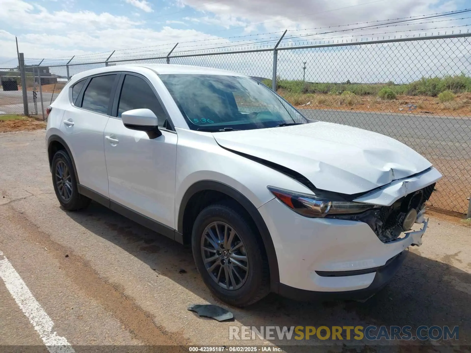 1 Photograph of a damaged car JM3KFACM7L0741303 MAZDA CX-5 2020