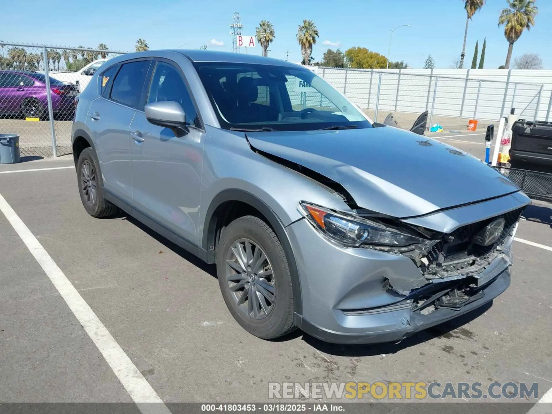 1 Photograph of a damaged car JM3KFACM7L0774401 MAZDA CX-5 2020