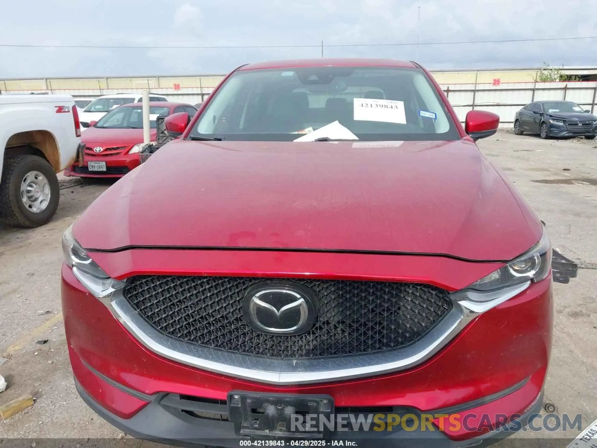 13 Photograph of a damaged car JM3KFACM7L0783227 MAZDA CX-5 2020