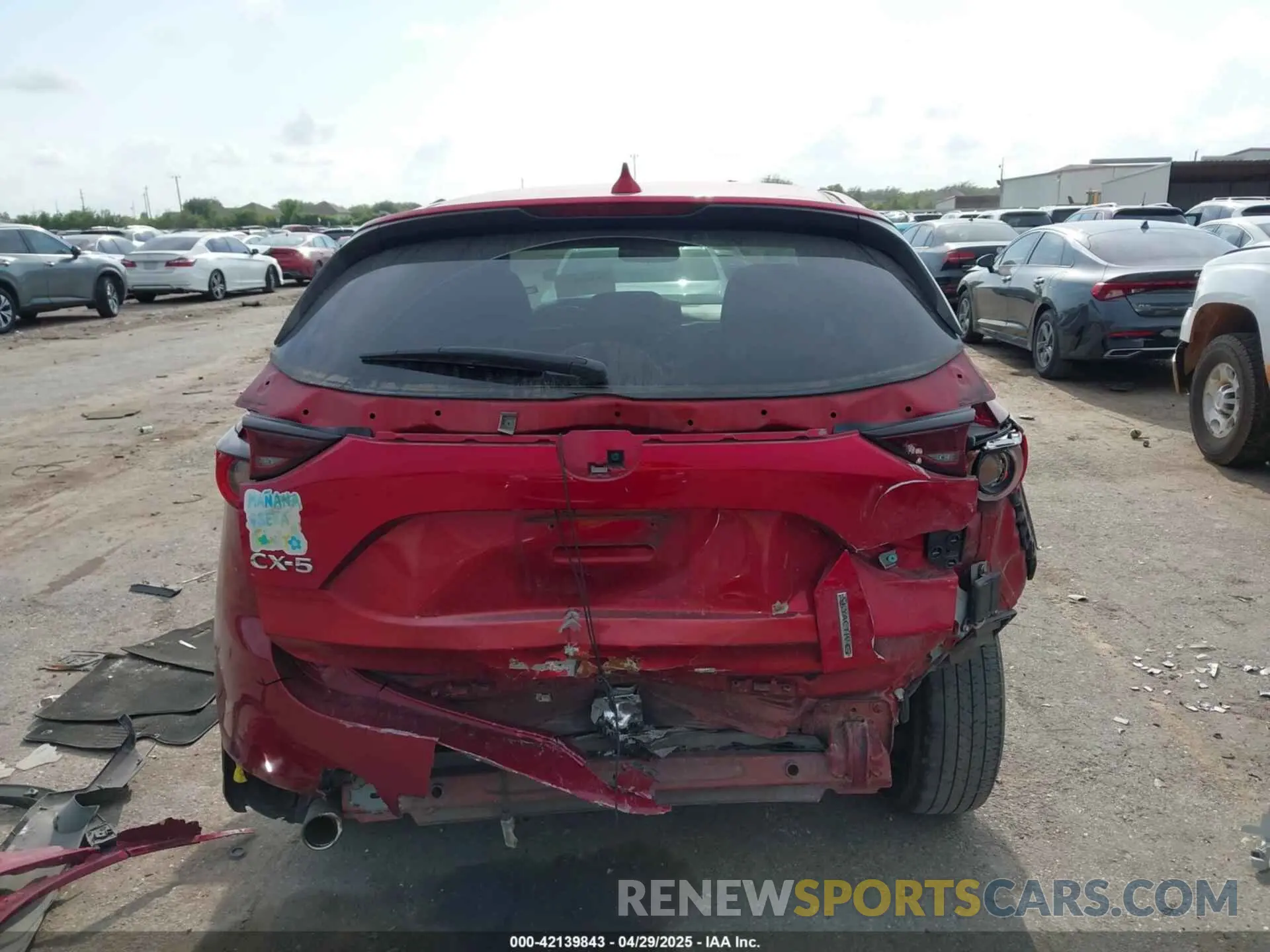 17 Photograph of a damaged car JM3KFACM7L0783227 MAZDA CX-5 2020