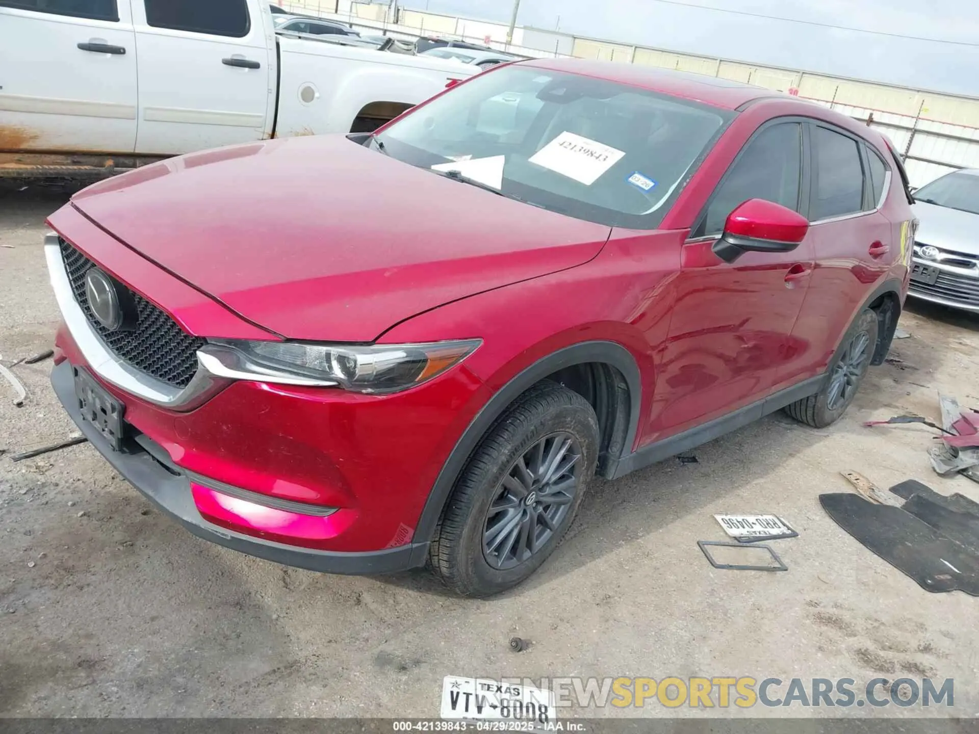 2 Photograph of a damaged car JM3KFACM7L0783227 MAZDA CX-5 2020