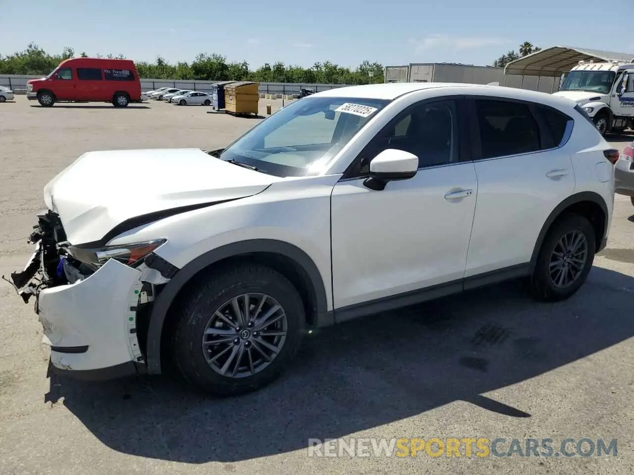 1 Photograph of a damaged car JM3KFACM7L0833480 MAZDA CX-5 2020
