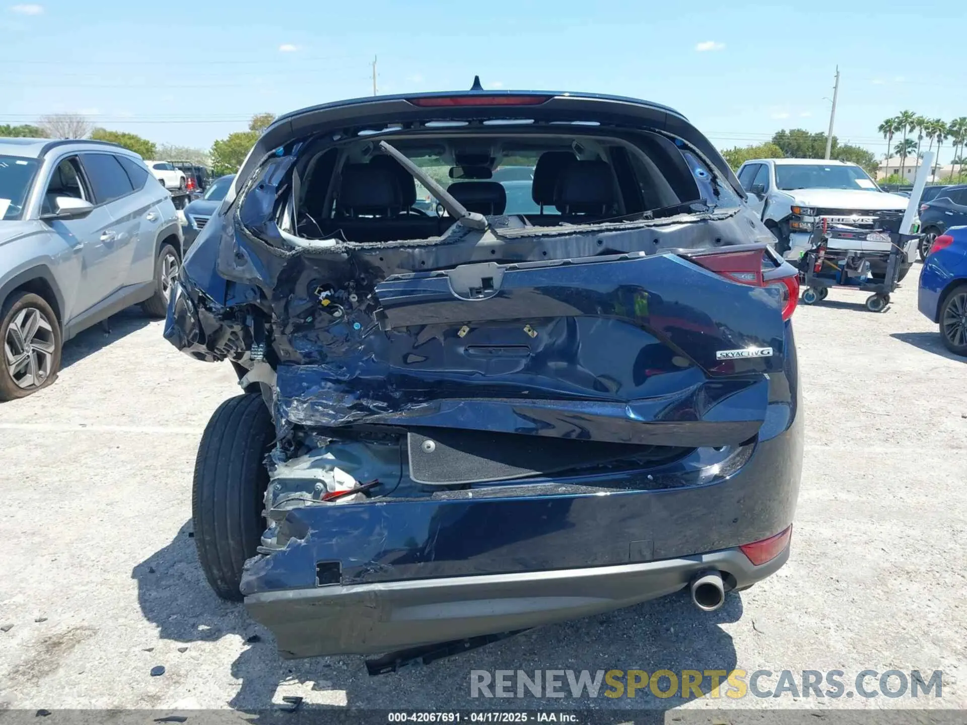 16 Photograph of a damaged car JM3KFACM7L0834399 MAZDA CX-5 2020