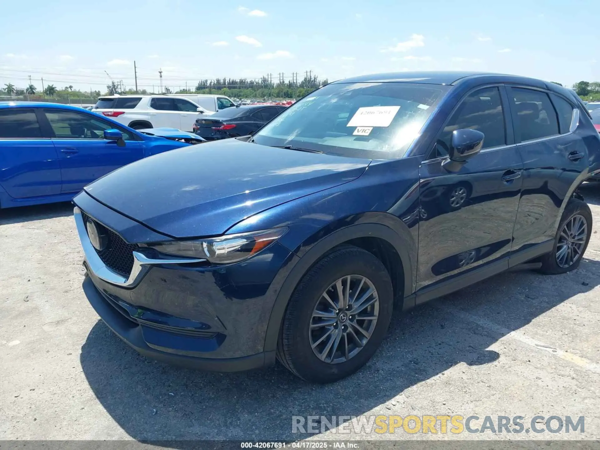 2 Photograph of a damaged car JM3KFACM7L0834399 MAZDA CX-5 2020